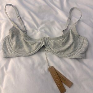 Skims Cotton Jersey T-Shirt Bra